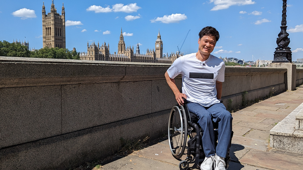 元プロ車いすテニスプレーヤー・国枝慎吾さん